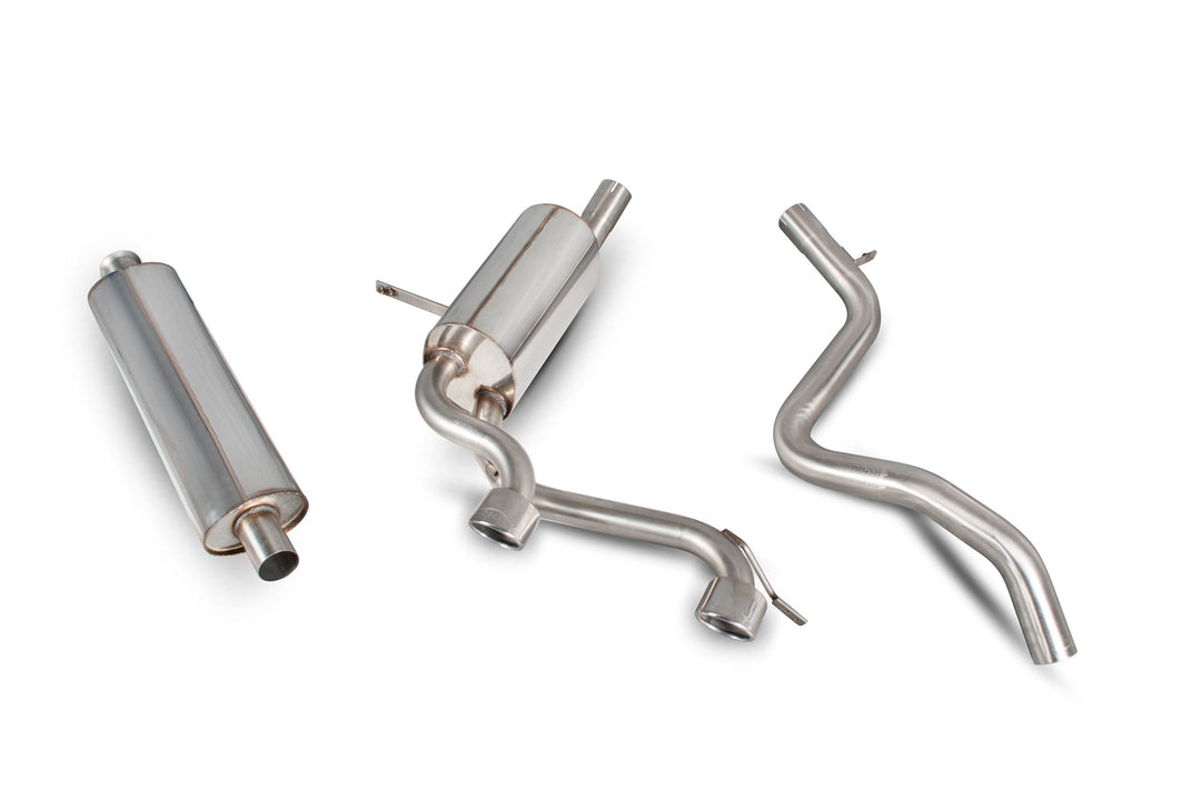 Scorpion Exhausts Renault Megane RS225 Resonated half system