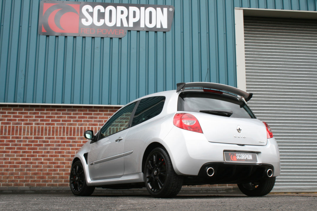 Scorpion Exhausts Renault Clio MK3 2.0 RS 200 Resonated cat-back system