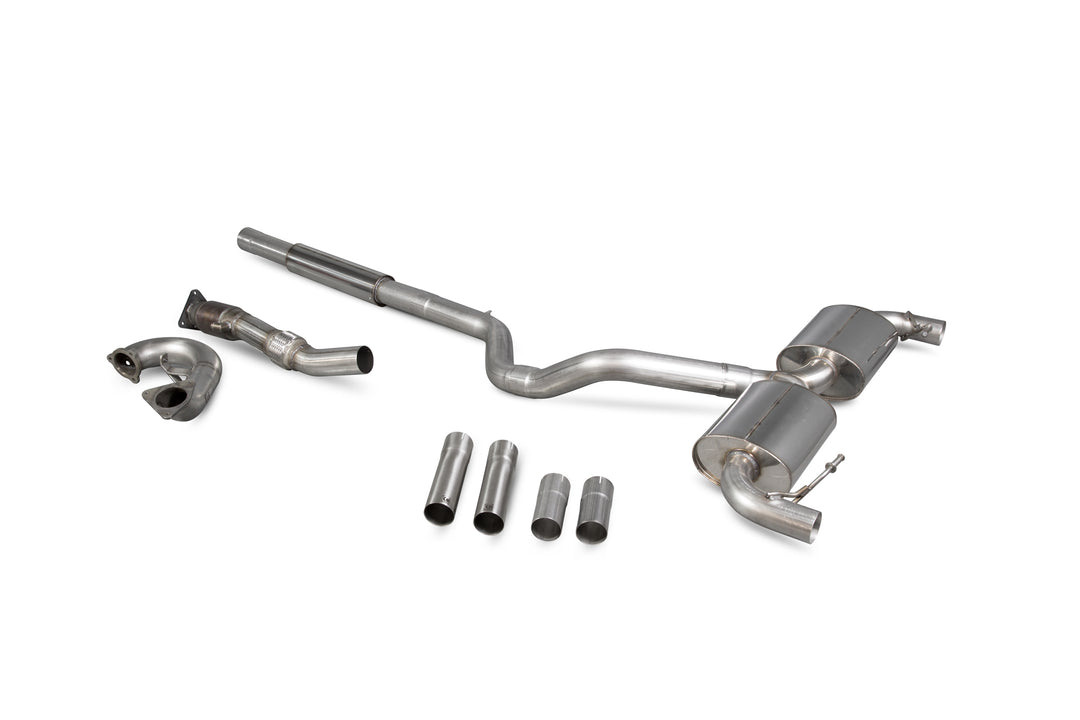 Scorpion Exhausts Renault Clio MK3 2.0 RS 200/MK3 197 Sport 2.0 16v (Megane Engine Swap) Turbo-back res system with sports catalyst