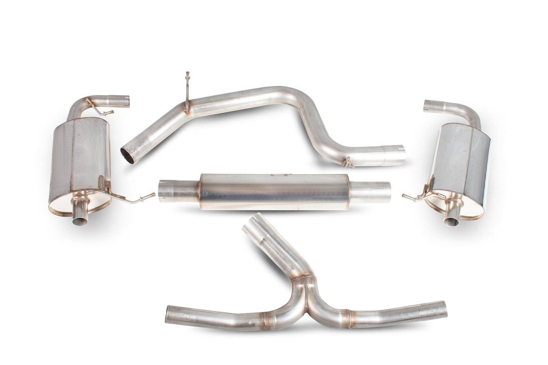 Scorpion Exhausts Skoda Octavia vRS 2.0 TFSi Resonated cat-back system