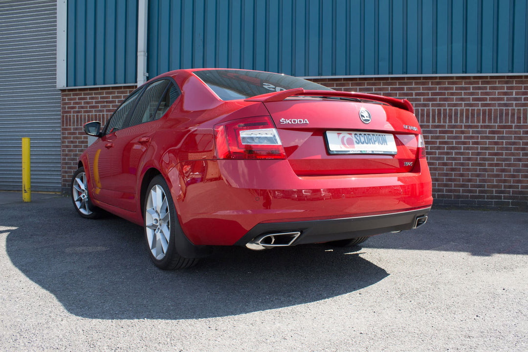 Scorpion Exhausts Skoda Octavia vRS 2.0 TFSi Non-resonated cat-back system