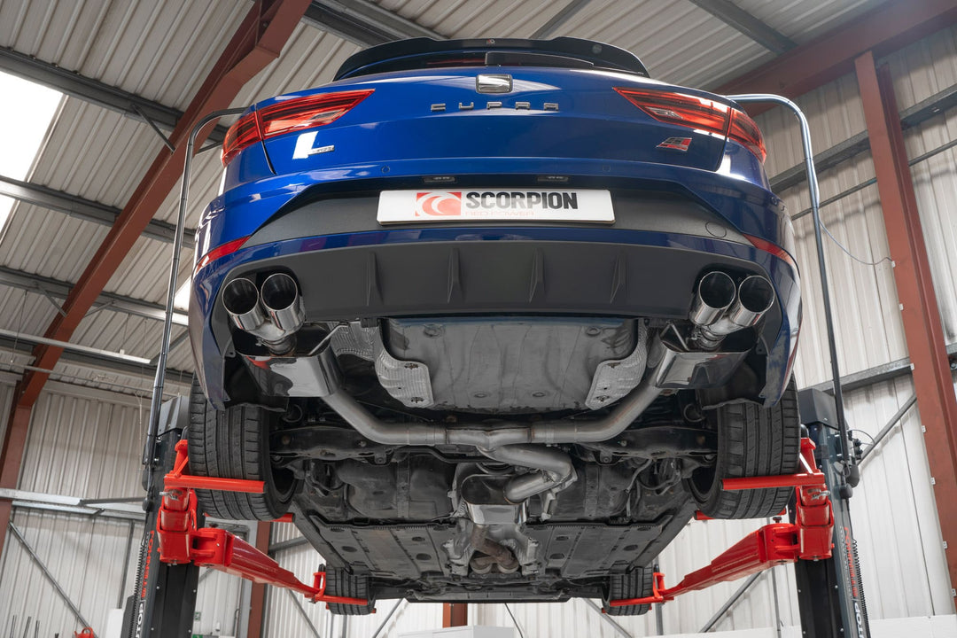 Scorpion Exhausts Seat Leon Cupra ST 300 4Drive Resonated gpf-back system