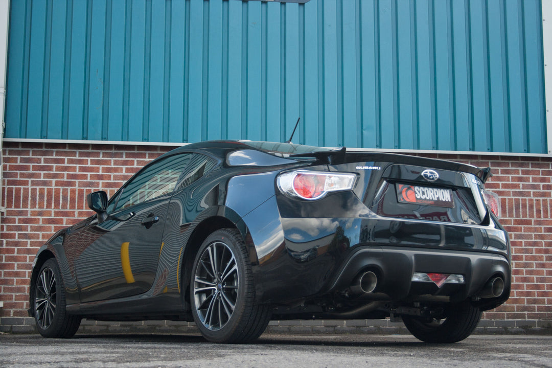 Scorpion Exhausts Subaru GT86/GR86/Scion FR-S/BRZ Non-resonated cat-back system