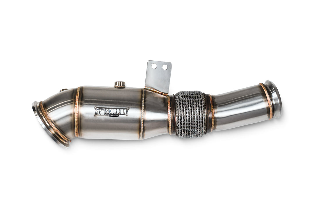 Scorpion Exhausts Toyota Supra A90 3.0T GPF Models Only, BMW M340i G20 xDrive, BMW M240i GPF Downpipe with a high flow sports catalyst