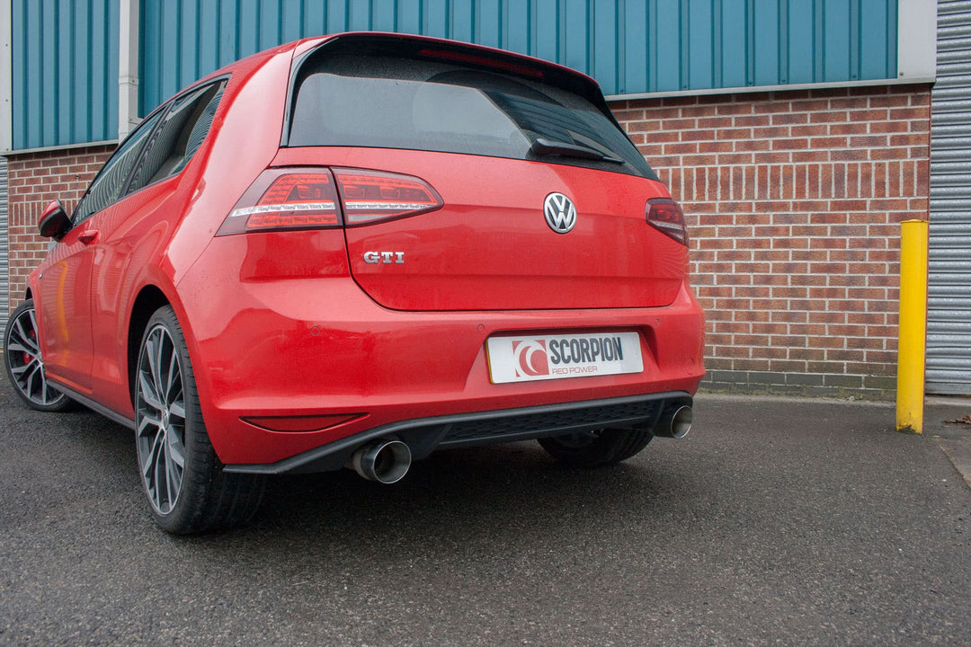 Scorpion Exhausts Volkswagen Golf MK7 Gti Resonated cat-back system