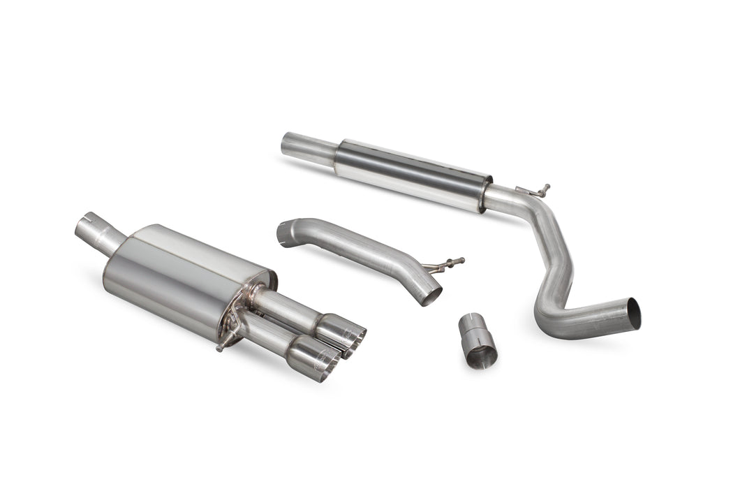 Scorpion Exhausts Volkswagen Polo Gti 1.8T 9n3 Resonated cat-back system
