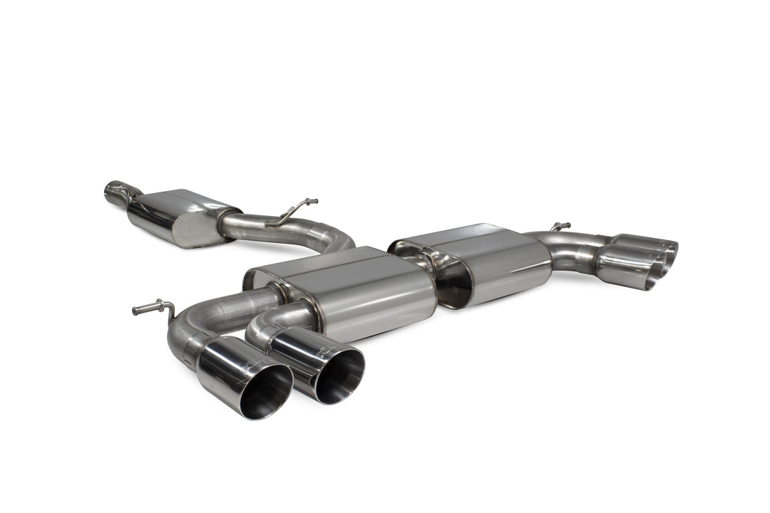 Scorpion Exhausts Volkswagen Golf R MK7.5 Facelift GPF & Non GPF Models Resonated cat/gpf back system