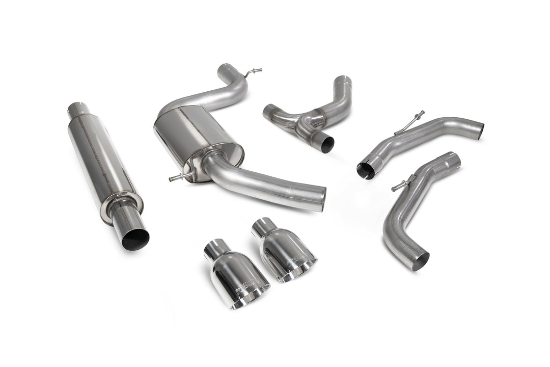 Scorpion Exhausts Volkswagen Golf MK8 / MK8.5 GTi Resonated GPF-back system