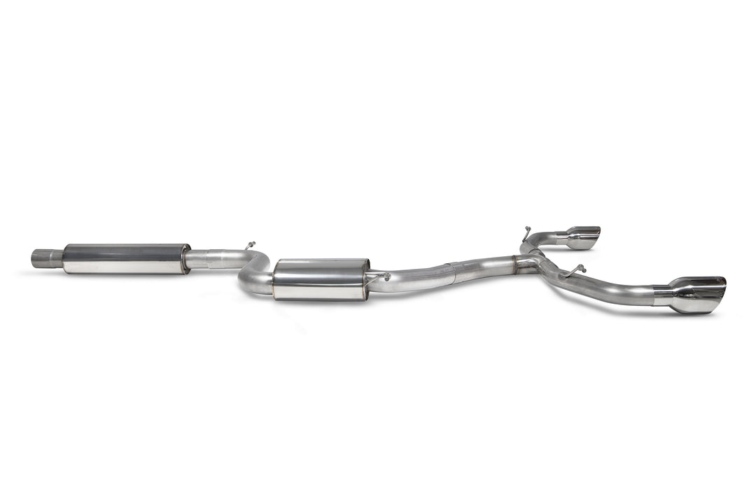 Scorpion Exhausts Volkswagen Golf MK8 / MK8.5 GTi Resonated GPF-back system
