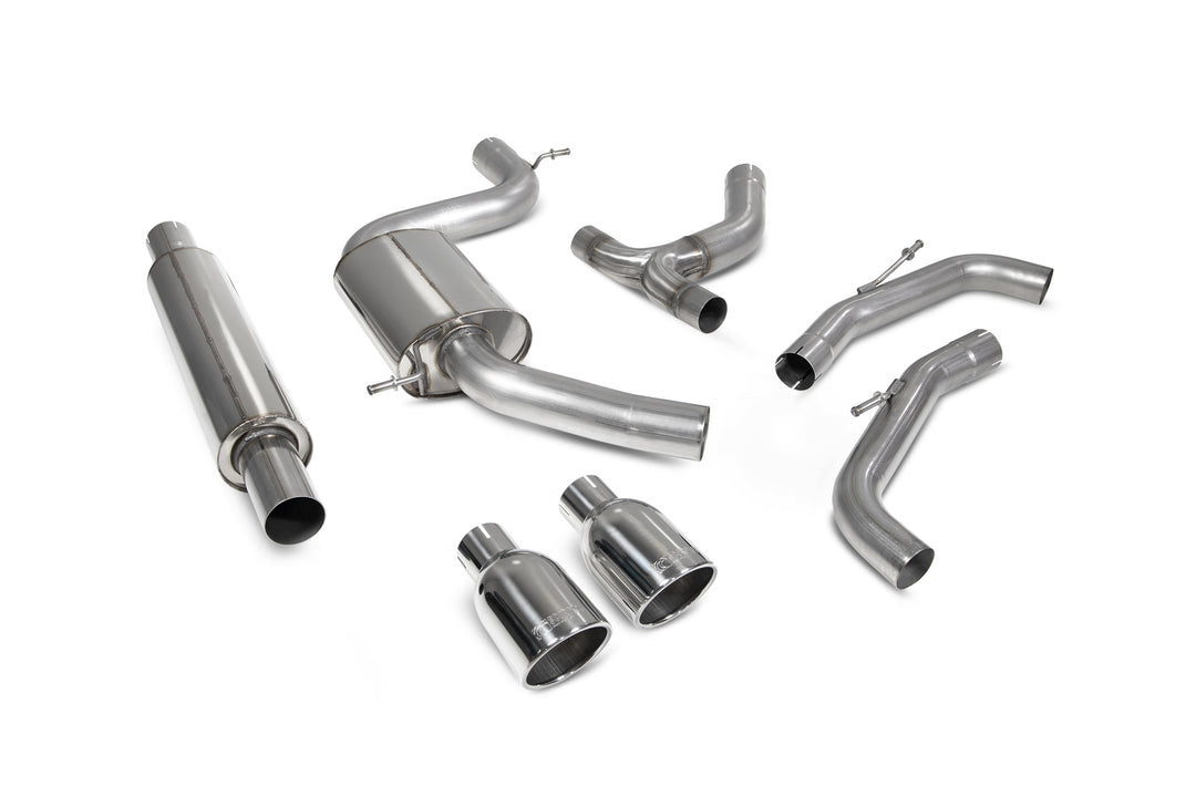 Scorpion Exhausts Volkswagen Golf MK8 / MK8.5 GTi Resonated GPF-back system