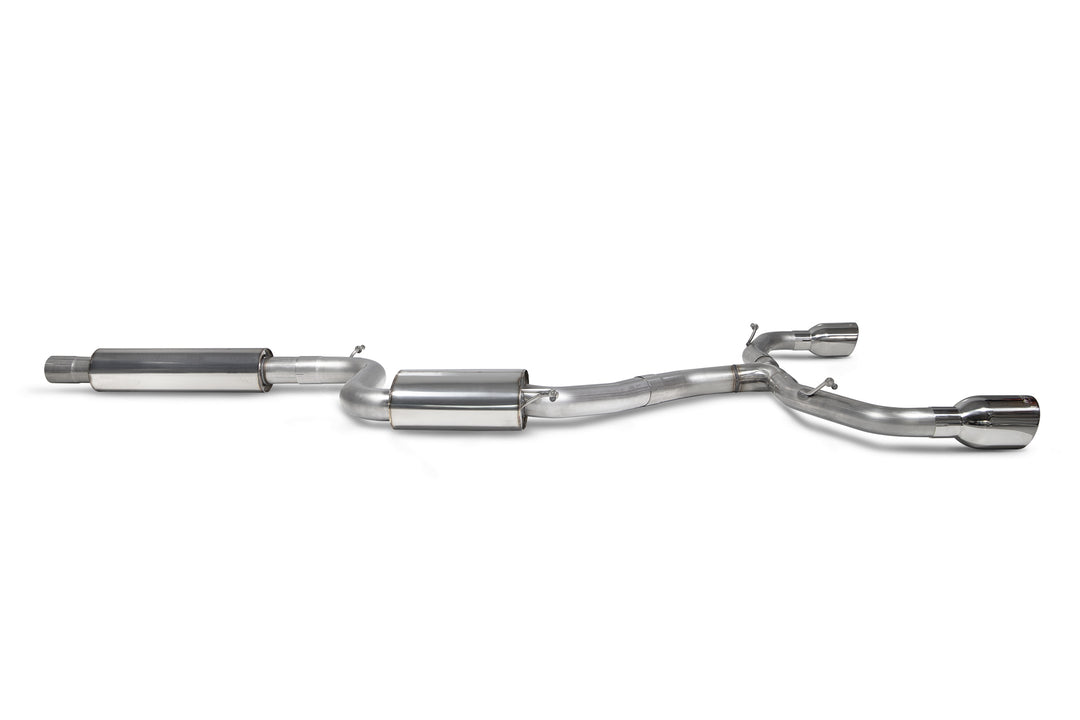 Scorpion Exhausts Volkswagen Golf MK8 / MK8.5 GTi Resonated GPF-back system