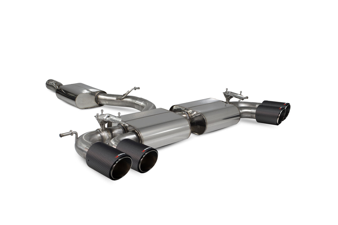 Scorpion Exhausts Volkswagen Golf R MK8 GPF Model Resonated cat/gpf back system & electronic valves