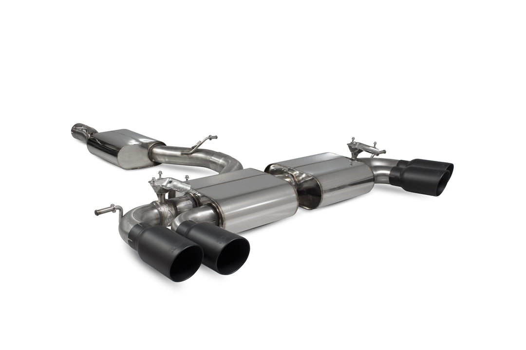 Scorpion Exhausts Volkswagen Golf R MK8 GPF Model Resonated cat/gpf back system & electronic valves