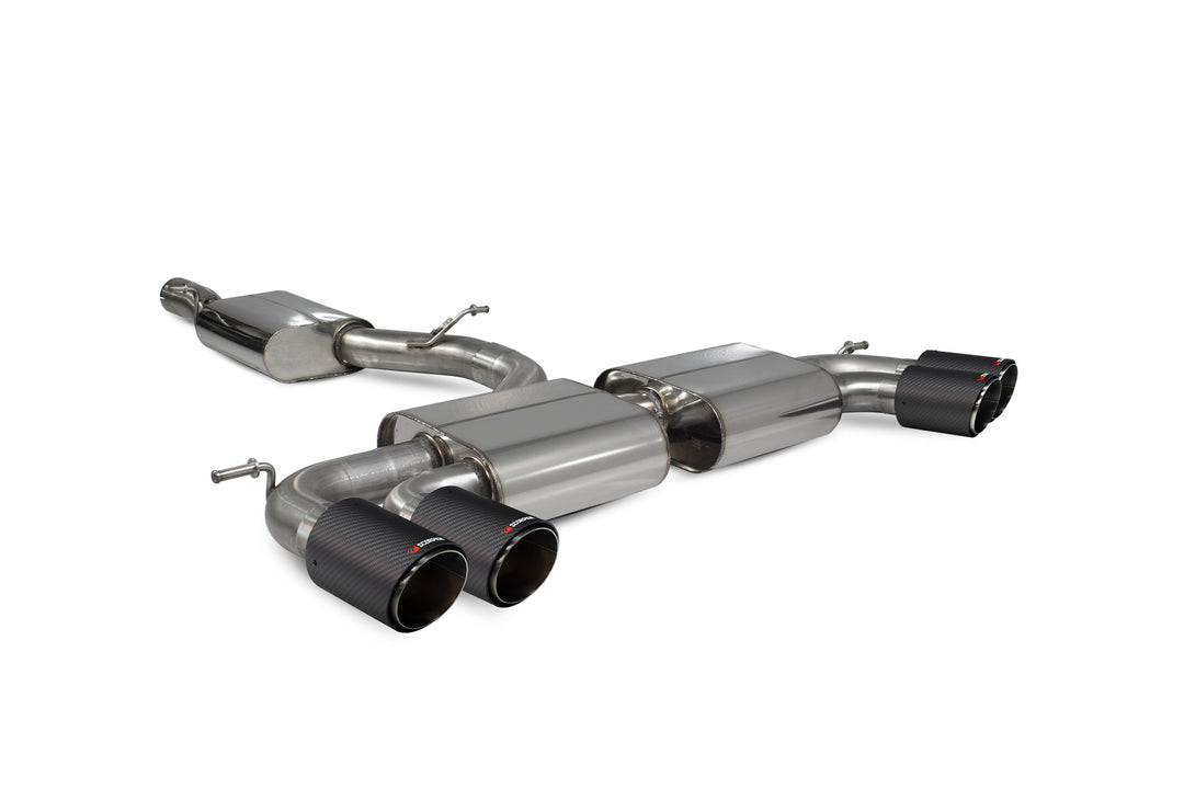 Scorpion Exhausts Volkswagen Golf R MK8 GPF Model Resonated cat/gpf back system