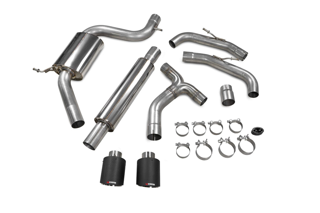 Scorpion Exhausts Volkswagen Golf MK8 / MK 8.5 GTi Clubsport Resonated GPF-back system