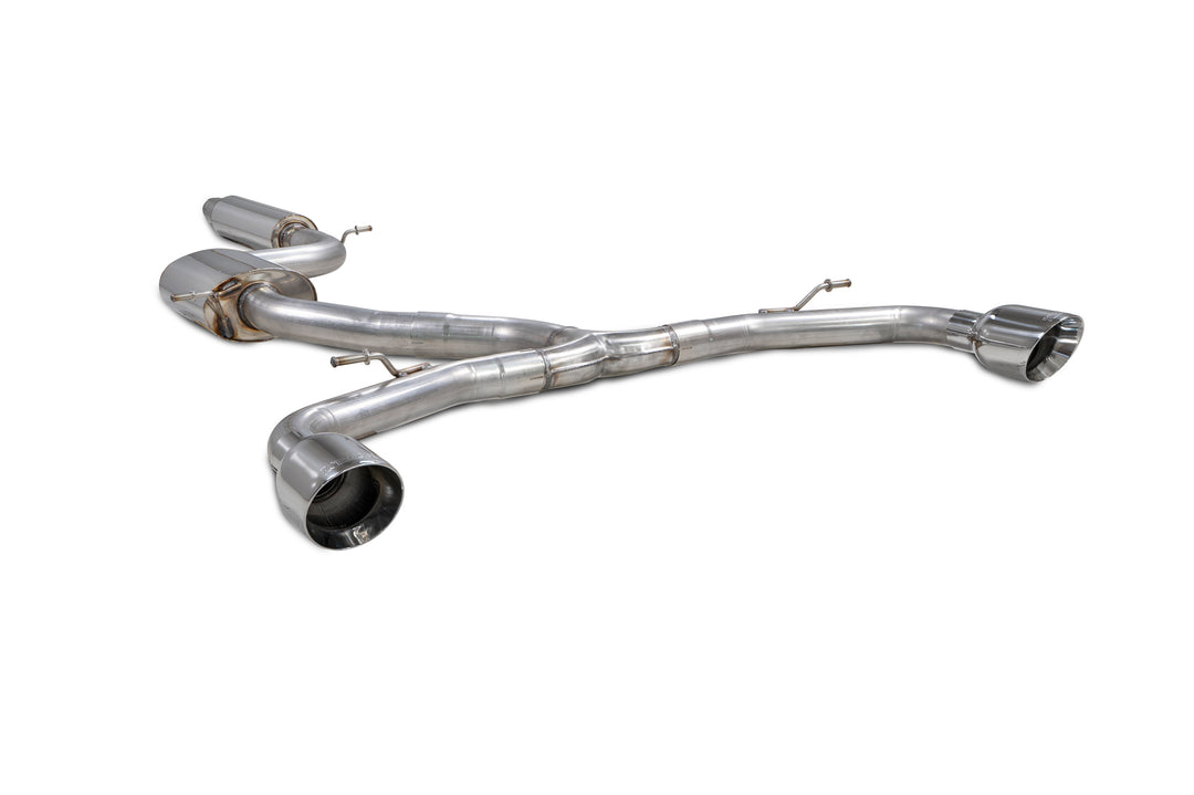 Scorpion Exhausts Volkswagen Golf MK8 / MK 8.5 GTi Clubsport Resonated GPF-back system
