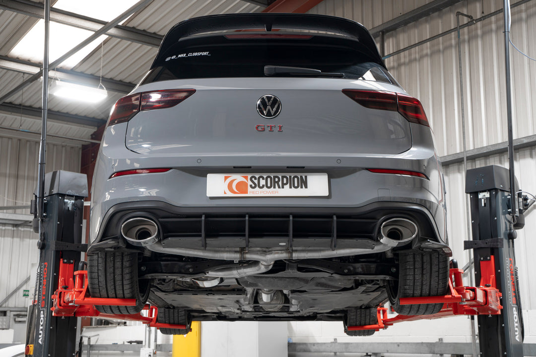 Scorpion Exhausts Volkswagen Golf MK8 / MK8.5 GTi Clubsport Resonated GPF-back system