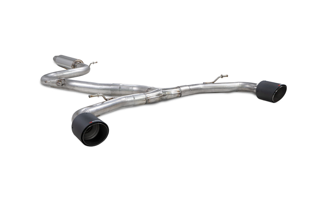 Scorpion Exhausts Volkswagen Golf MK8 / MK 8.5 GTi Clubsport Resonated Predator GPF-back system
