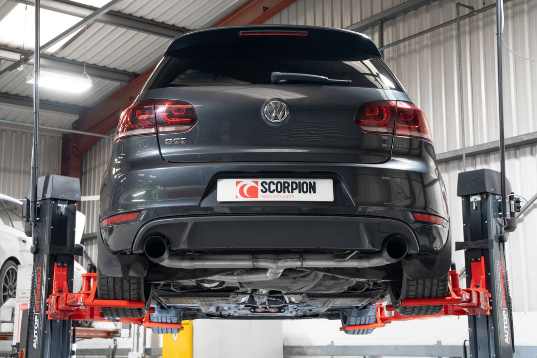 Scorpion Exhausts Volkswagen Golf Mk6 Gti 2.0 Tsi & Edition 35 Resonated Predator Cat-back System