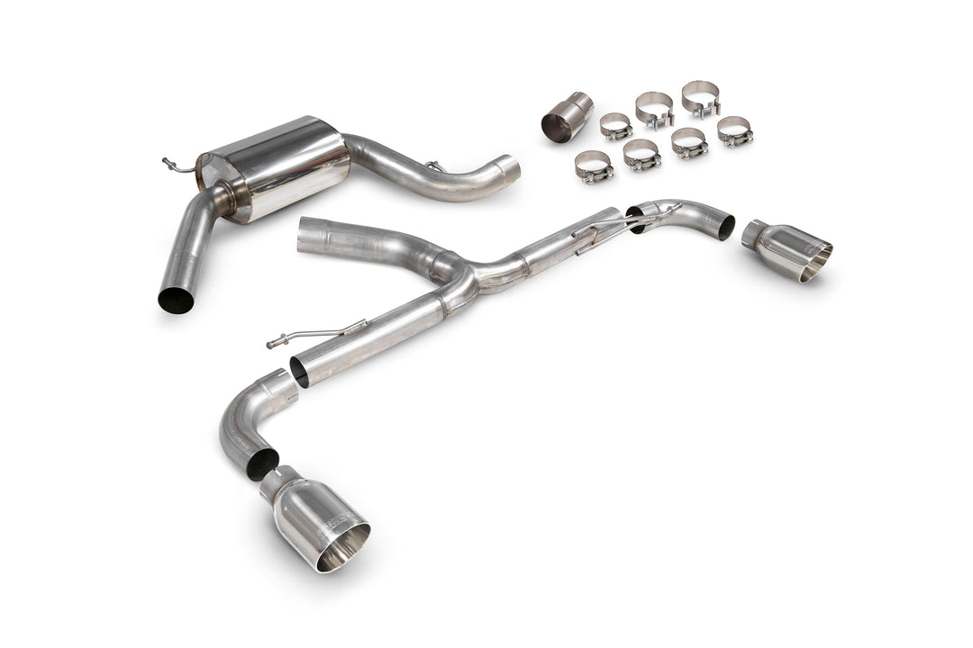Scorpion Exhausts Volkswagen Golf Mk6 Gti 2.0 Tsi & Edition 35 Resonated Predator Cat-back System