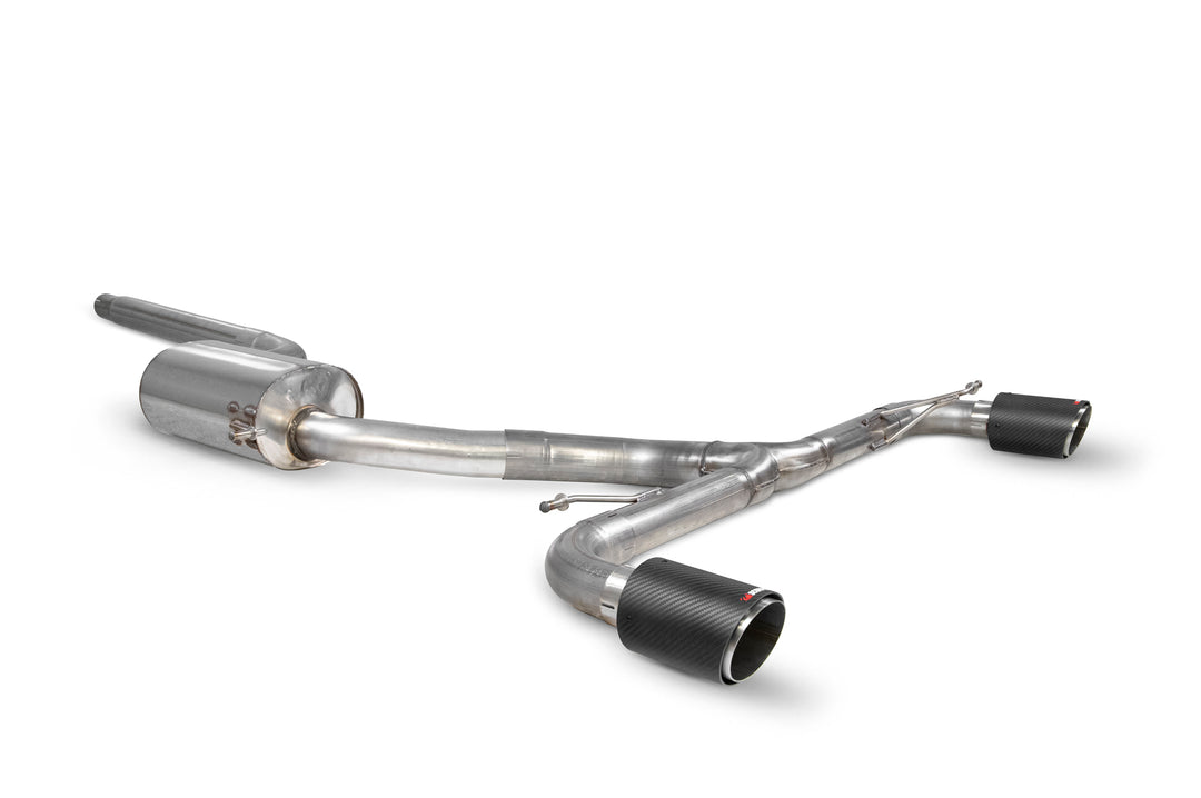 Scorpion Exhausts Volkswagen Scirocco R Resonated Predator Cat-back System
