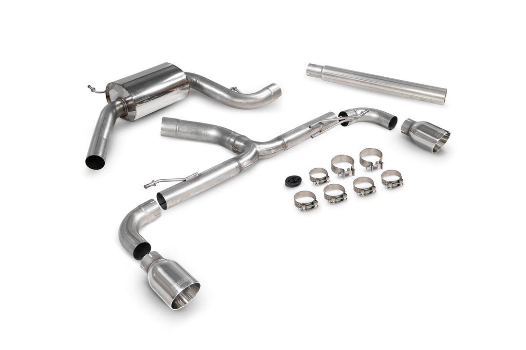 Scorpion Exhausts Volkswagen Scirocco R Resonated Predator Cat-back System