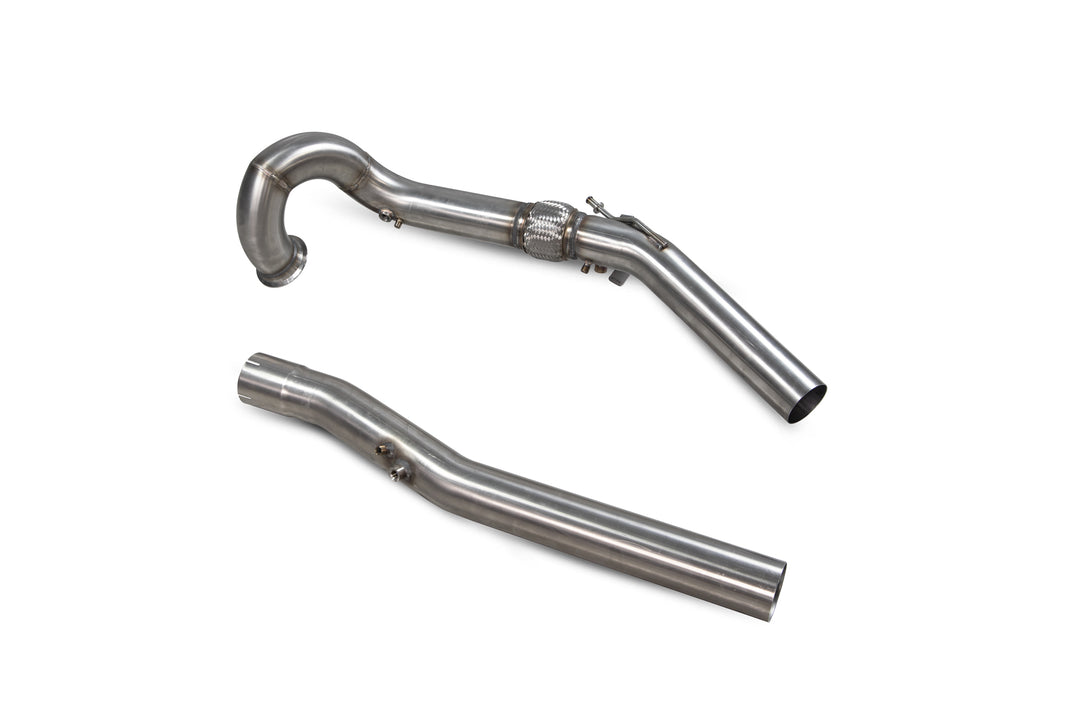 Scorpion Exhausts VAG Audi S3 8V GPF / Golf R MK7.5 Facelift GPF / Golf R Estate MK7.5 GPF / Seat Leon Cupra ST 4Drive Facelift GPF / Cupra Ateca / Audi SQ2 GPF De-cat downpipe (GPF removed)