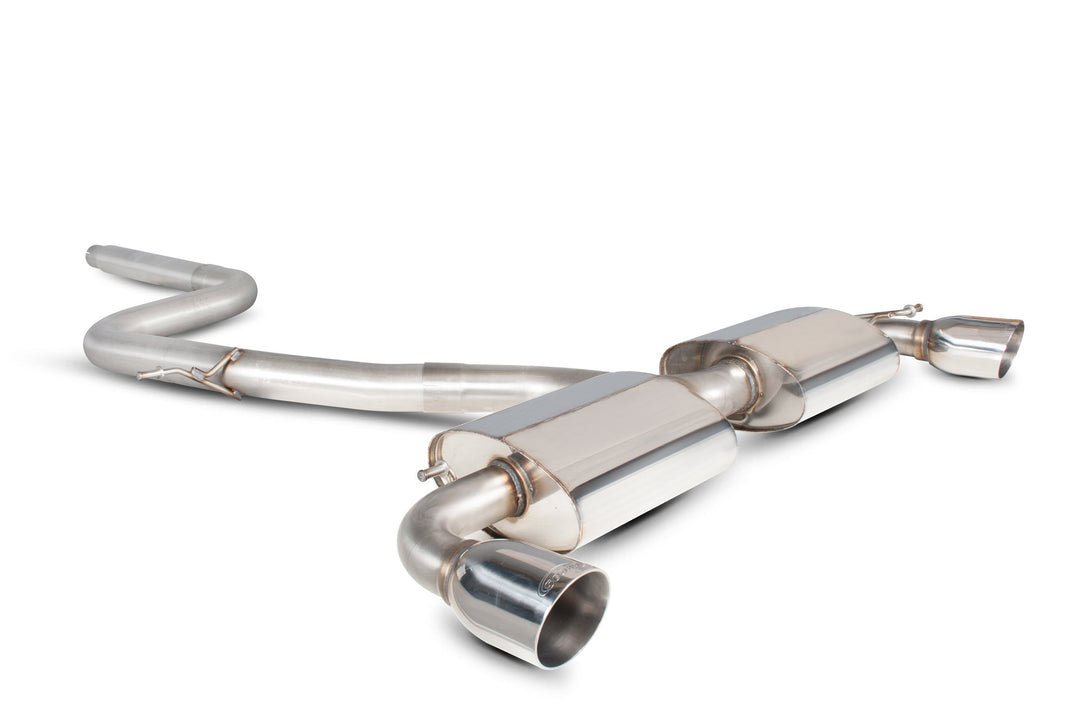 Scorpion Exhausts Volkswagen Scirocco R Non-resonated cat-back system