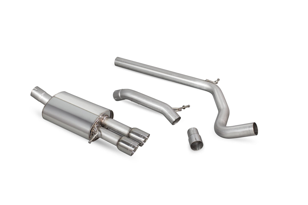 Scorpion Exhausts Volkswagen Polo Gti 1.8T 9n3 Non-resonated cat-back system