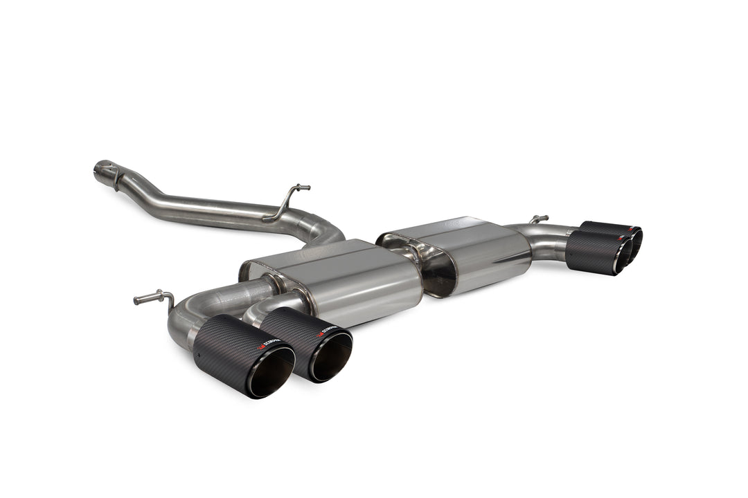 Scorpion Exhausts Volkswagen Golf R MK7.5 Facelift GPF & Non GPF Models Non-res cat/gpf back system