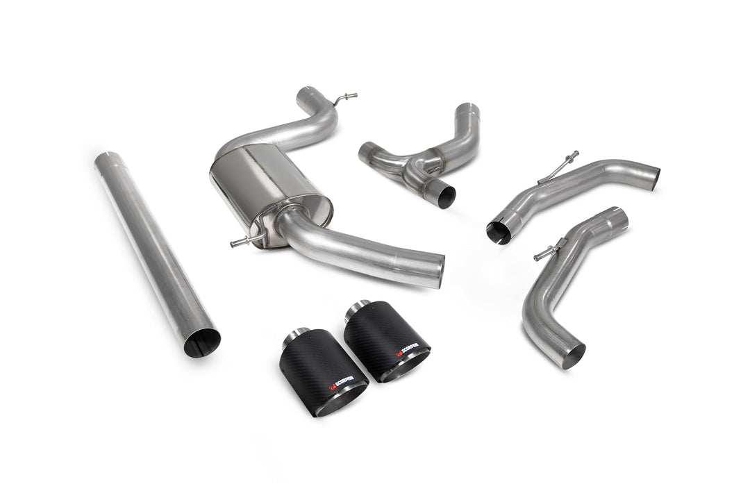 Scorpion Exhausts Volkswagen Golf MK8 / MK8.5 GTi Non-resonated GPF-back system