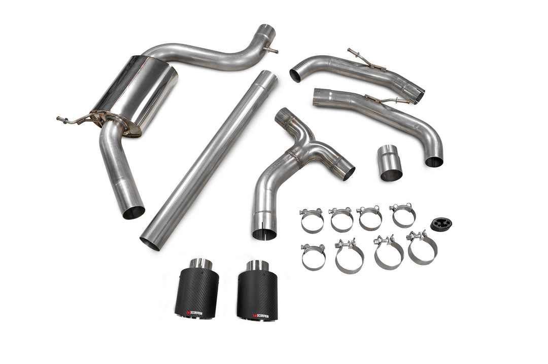 Scorpion Exhausts Volkswagen Golf MK8 / MK 8.5 GTi Clubsport Non-resonated GPF-back system
