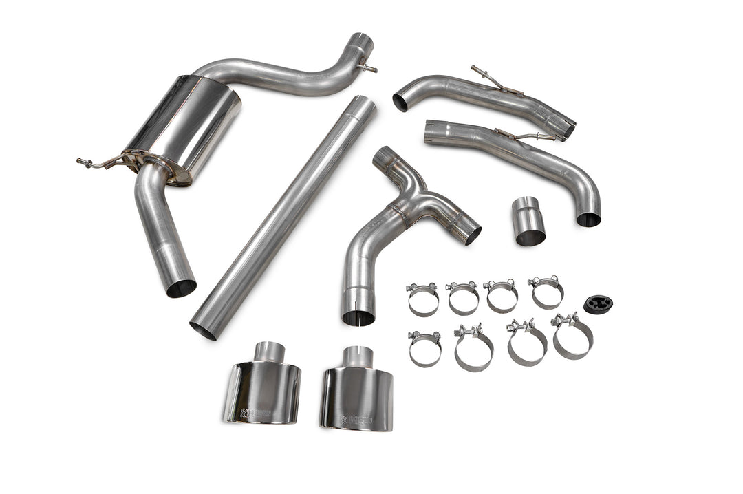 Scorpion Exhausts Volkswagen Golf MK8 / MK 8.5 GTi Clubsport Non-resonated GPF-back system