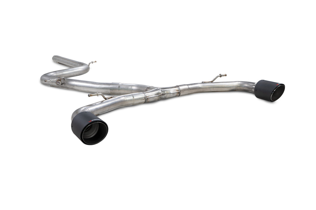 Scorpion Exhausts Volkswagen Golf MK8 / MK 8.5 GTi Clubsport Non-resonated Predator GPF-back system
