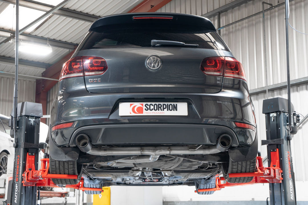 Scorpion Exhausts Volkswagen Golf Mk6 GTi 2.0 Tsi & Edition 35 Non-resonated Predator Cat-back System