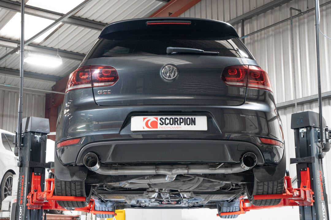 Scorpion Exhausts Volkswagen Golf Mk6 GTi 2.0 Tsi & Edition 35 Non-resonated Predator Cat-back System