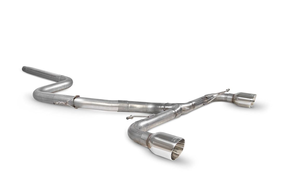 Scorpion Exhausts Volkswagen Scirocco R Non-resonated Predator Cat-back System