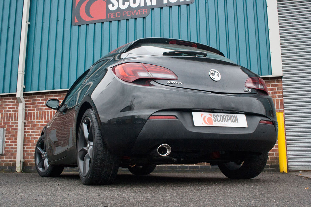 Scorpion Exhausts Vauxhall Astra GTC 1.4 Turbo Resonated cat-back system