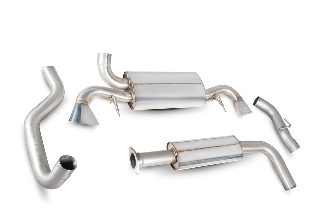 Scorpion Exhausts Vauxhall Astra J VXR Non GPF Model Only Resonated secondary cat-back system