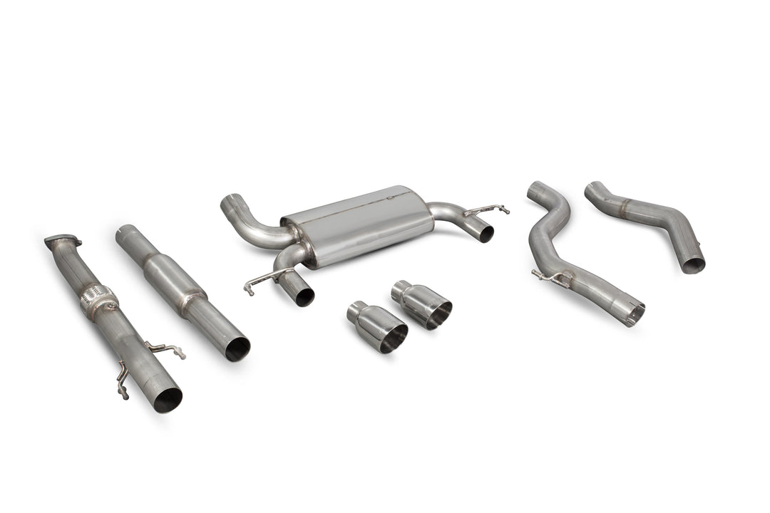 Scorpion Exhausts Vauxhall Corsa E VXR Resonated cat-back system