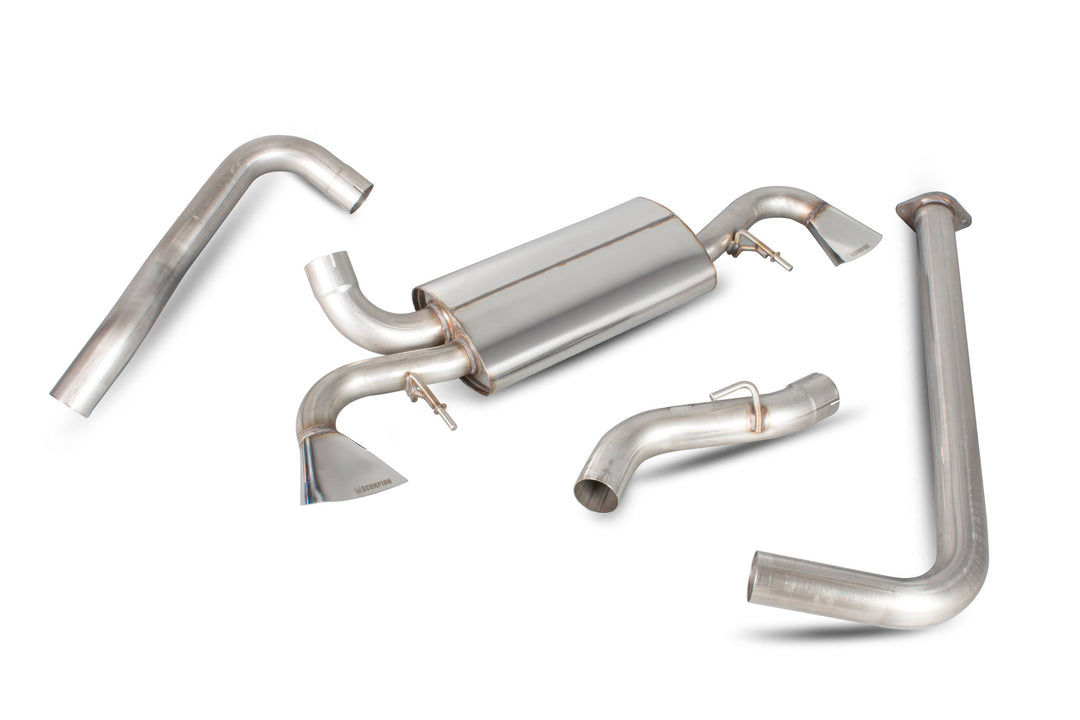 Scorpion Exhausts Vauxhall Astra J VXR Non GPF Model Only Non-resonated cat-back system