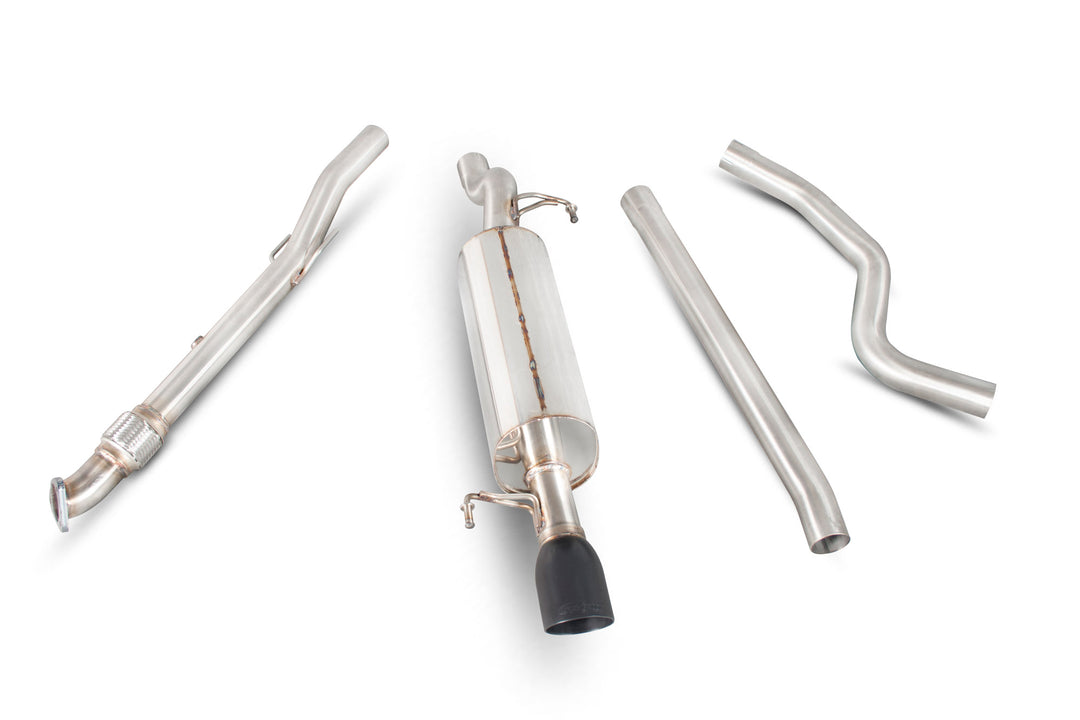 Scorpion Exhausts Vauxhall Corsa D 1.4 Turbo Black Edition Non-resonated cat-back system