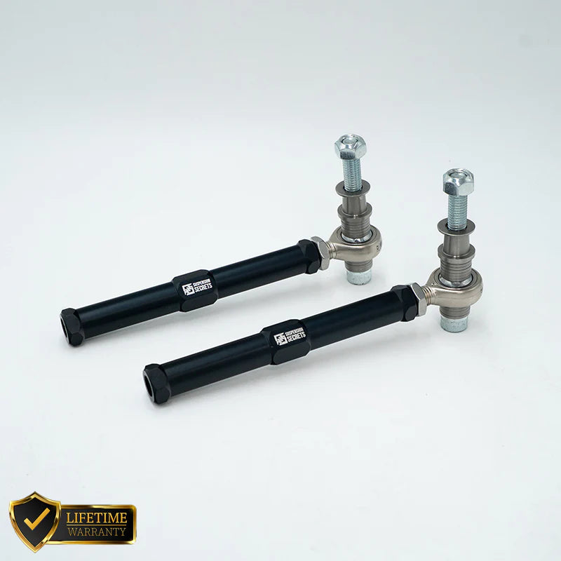 Suspension Secrets Adjustable Bump Steer Tie Rod Ends - Porsche 718 GT4 RS