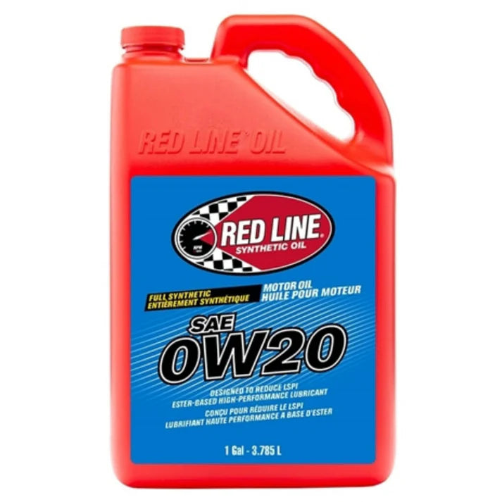 RED LINE OIL 11805 High Performance Motor Oil 0W20 3.8 L (1 gal)