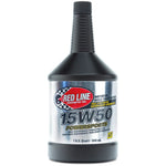 Load image into Gallery viewer, RED LINE OIL 42104 Powersports Motor Oil 15W50 0.95 L (1 qt) RED LINE OIL
